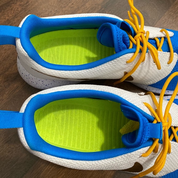 NWOT Nike  MBFS Essential Iconic White Blue Casual Men Sneakers Size 12 - Picture 4 of 13